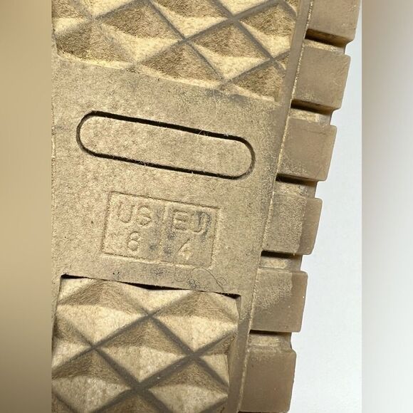 AEROSOLES Brown Metallic Cherie Leather Walking Sandal - Women size 6 - Picture 8 of 8